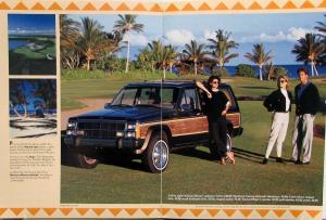 1988 Jeep Wrangler Cherokee Wagoneer Hawaii Resort & Fashion AD in Vogue