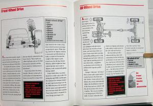 1992 Dodge Features Stealth Daytona Cummins Special Ed Trng Book DEALER ITEM