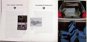 1988 1989 Lancia Delta HF Turbo Thema Y10 GERMAN Text Lot of 6 Sales Brochures