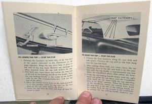 1952 Studebaker Commander Owners Manual