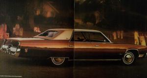 1974 Chrysler Imperial LeBaron Prestige XL Color Sales Brochure