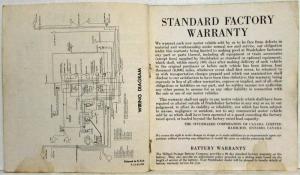 1954 Studebaker Champion Owners Manual - Canadian