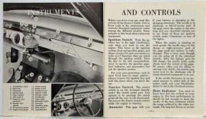 1954 Studebaker Land Cruiser Owners Manual - Export Version - English