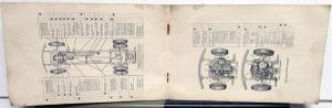1955 Studebaker E Series Trucks Owners Manual Original