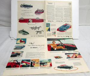 1954 Nash Ambassador Statesman Rambler Airflytes XL Sales Folder Original