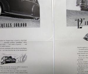 1940 Lincoln Car Zephyr V12 Sedan 12 Added To 12 Proof