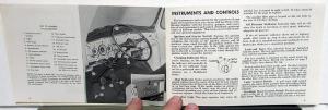 1958 Studebaker 3E Series Trucks Owners Manual