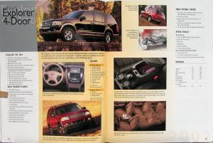 2002 Ford Lincoln Mercury Volvo Mazda Think Fleet Guide Sales Brochure Original