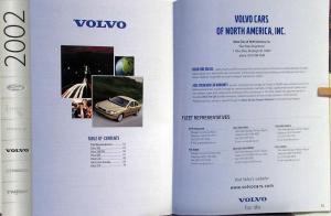 2002 Ford Lincoln Mercury Volvo Mazda Think Fleet Guide Sales Brochure Original