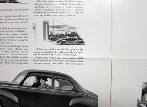 1940 Lincoln V12 Zephyr 12 Cylinder Coupe Time Magazine Ad Proof