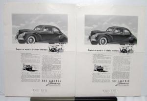 1940 Lincoln V12 Zephyr Coupe Comfort To Match Ad Proof