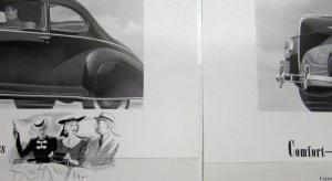 1940 Lincoln V12 Zephyr Coupe Comfort To Match Ad Proof