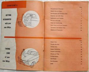 1952 Willys Aero Owners Manual - Aero-Wing Aero-Ace