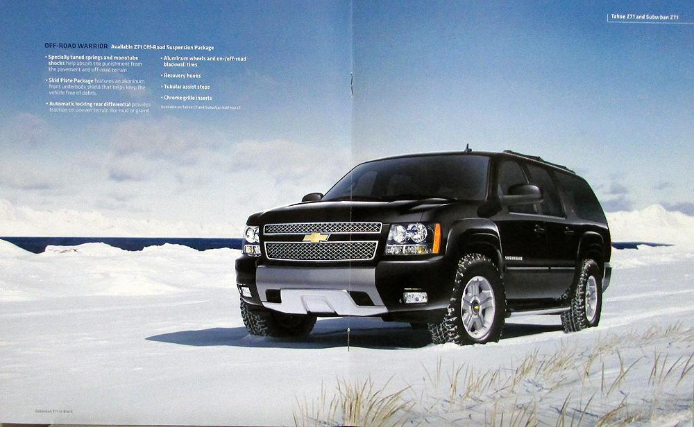 2011 Chevrolet Tahoe & Suburban Pickup Truck Sales Brochure Original 2011 Chevrolet Tahoe & Suburban Pickup Truck Sales Brochure Original