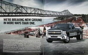 2011 Chevrolet Silverado HD WT LT LTZ 2500 3500 Pickup Truck Sales Brochure Orig