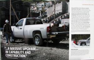 2011 Chevrolet Silverado HD WT LT LTZ 2500 3500 Pickup Truck Sales Brochure Orig