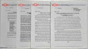 1995 Chevrolet Monte Carlo Returns to NASCAR Media Information Press Kit
