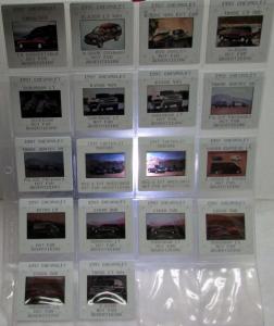 1997 Chevrolet Vehicles Lot of Media Information Press Kit Color Slides