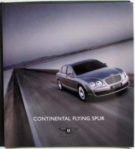 2005 Bentley Continental Flying Spur Media Information Press Kit