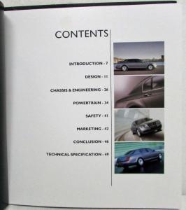 2005 Bentley Continental Flying Spur Media Information Press Kit