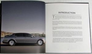 2005 Bentley Continental Flying Spur Media Information Press Kit