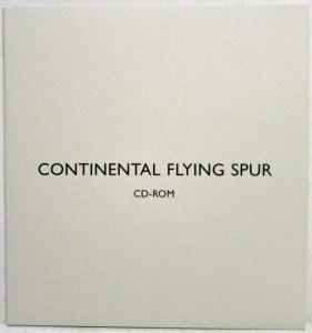 2005 Bentley Continental Flying Spur Media Information Press Kit