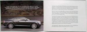 2007 Bentley Continental GT and Continental GT Speed Media Information Press Kit