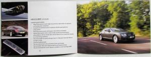 2007 Bentley Continental GT and Continental GT Speed Media Information Press Kit