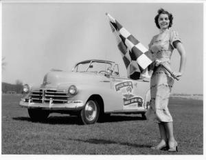 1948 Chevrolet Fleetmaster Six Indianapolis 500 Pace Car Press Photo 0581