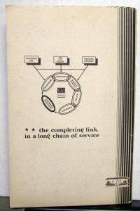 1934 General Motors Automobile Buyers Guide Booklet Brochure Original