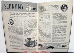 1939 General Motors Motorists Handbook Buyers Guide Original