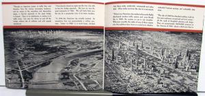 1939 General Motors Futurama Brochure - NY Worlds Fair Hwy and Horizons Exhibit