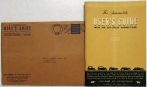 1946 General Motors Automobile Users Guide 196 Practical Suggestions Post-War Ed