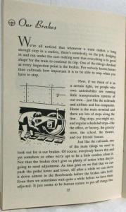 1949 General Motors We Drivers Booklet with Brief Discussions on Driving
