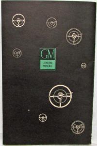 1949 General Motors We Drivers Booklet with Brief Discussions on Driving