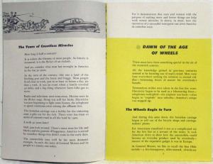 1950 General Motors At Your Service America Brochure - A Summation at MidCentury