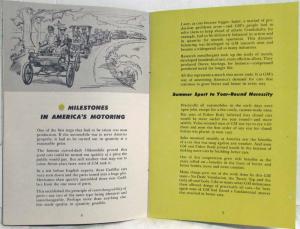 1950 General Motors At Your Service America Brochure - A Summation at MidCentury