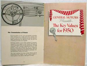 1950 General Motors At Your Service America Brochure - A Summation at MidCentury