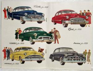 1950 General Motors At Your Service America Brochure - A Summation at MidCentury