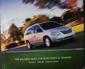 2005 Chrysler Town & Country LX Touring Stow N Go Sales Brochure Book