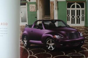 2005 Chrysler PT Cruiser Convertible Dealer Sales Brochure