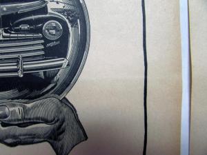 1947 Ford V8 Car There's A New Ford In Your Future! Ad Proof Orig SPANISH TEXT