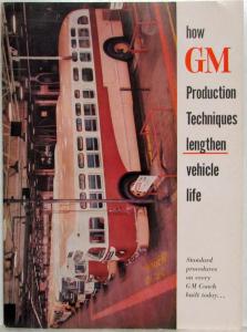 1956 General Motors Production Techniques Lengthen Vehicle Life Sales Brochure