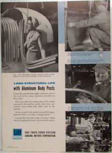 1956 General Motors Production Techniques Lengthen Vehicle Life Sales Brochure