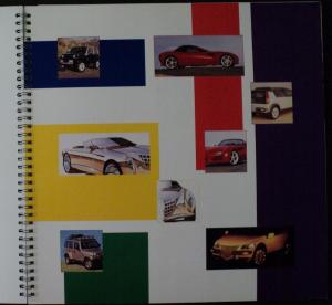 1997 Chrysler Concept Vehicles Copperhead Dakar Icon Phaeton Pronto Press Kit
