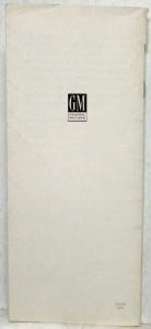 1958 General Motors The Relationship of Costs to Prices Statement