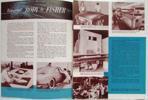 1959 GM Fisher Body Extra Dimension is Time Sales Folder Brochure