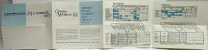 1962 General Motors Shareholders Brochure Specs/Pricing Chevrolet Pontiac Buick