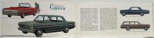 1963 General Motors Anytime Go GM Shareholders Brochure and Specs/Pricing Folder