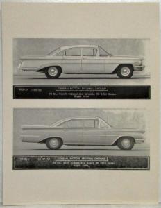 1960 Oldsmobile Dynamic and Super 88 General Motors Proving Grounds Car Images